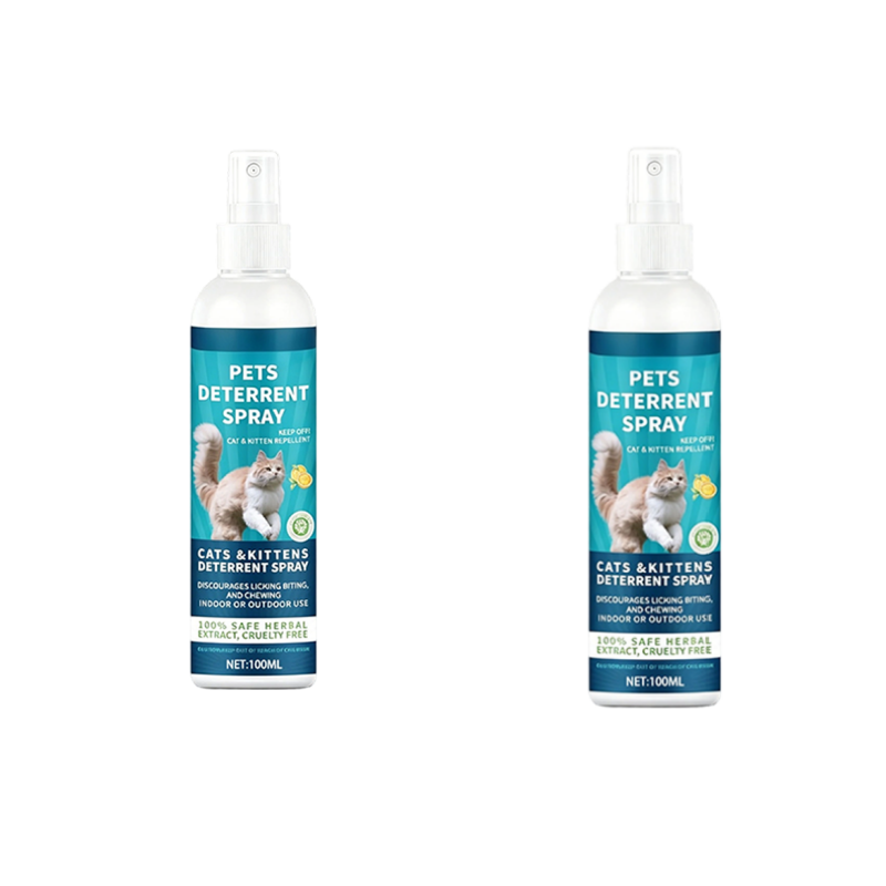 ๐ฅณ2026 HOT SALE๐ฅณ๐50K+ SOLD!๐ฟ๐ฑ 50% OFF! Herbal Pet Deterrent Spray โ Stops scratching, safe for cats & kittens. Protect sofas & plants. ๐ธโจ
