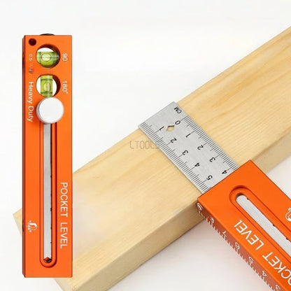 📏 3-in-1 Measuring, Marking & Level Tool🔥