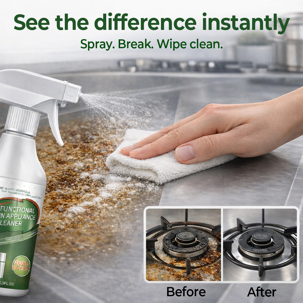 Grailzees™Multi-purpose enzyme foam cleaner, versatile – Kitchen & Home