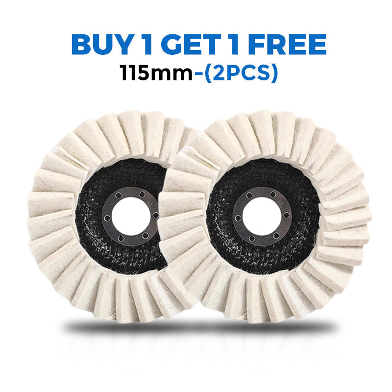 Achieve A Mirror Finish –Wool Felt Flap Polishing Disc