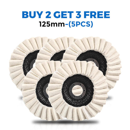 Achieve A Mirror Finish –Wool Felt Flap Polishing Disc
