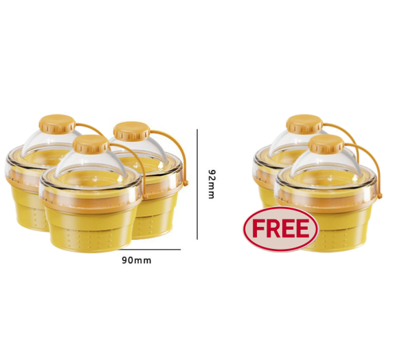 Collapsible Silicone Ice Ball Cup with Straw