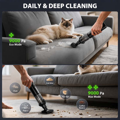 5-in-1 Mini Car Portable Cordless Handheld Vacuum Cleaner