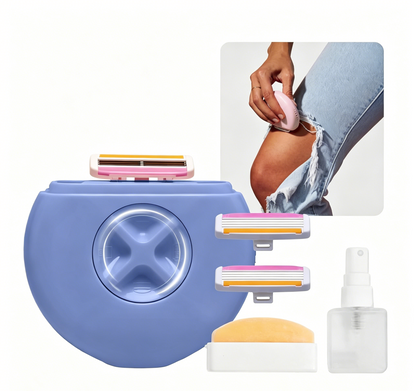 Travel Razors For Women - On-the-Go Mini Triple-Blade Razor