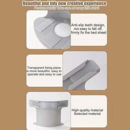 Grailzees™ Bed Sheet Holder Straps Non-Slip – Adjustable Mattress Sheet Fasteners for All Bed Sizes