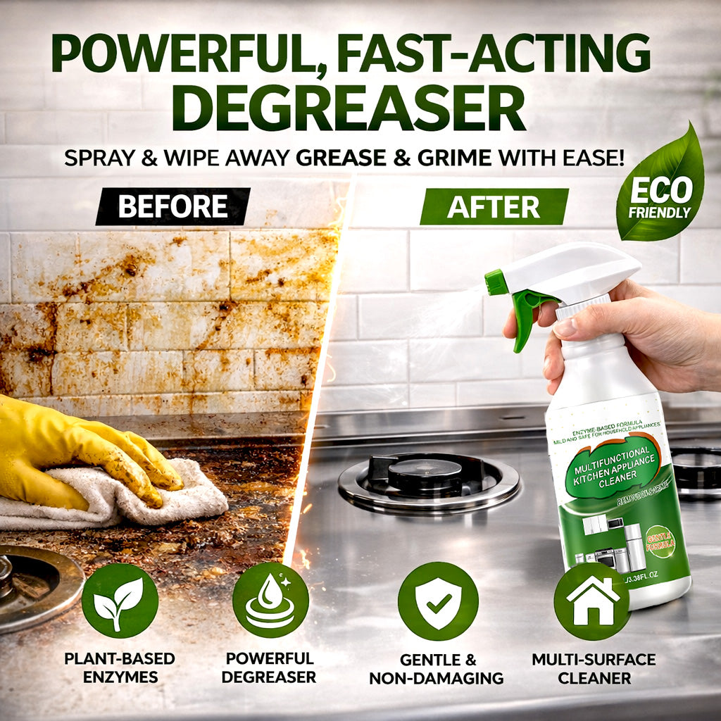 Grailzees™Multi-purpose enzyme foam cleaner, versatile – Kitchen & Home