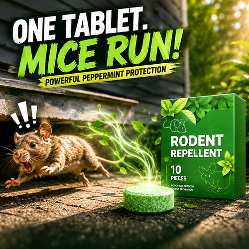 🥳2026 HOT SALE🥳  50% OFF!  🚫 Stop Mice Before They Move In  🌿Natural Peppermint Mouse Repellent