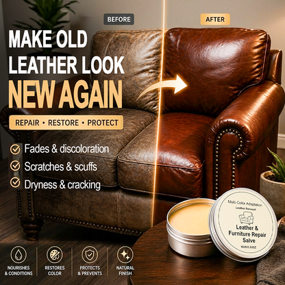Grailzees™ Leather Repair & Restore Balm – Make Old Leather Look New Again