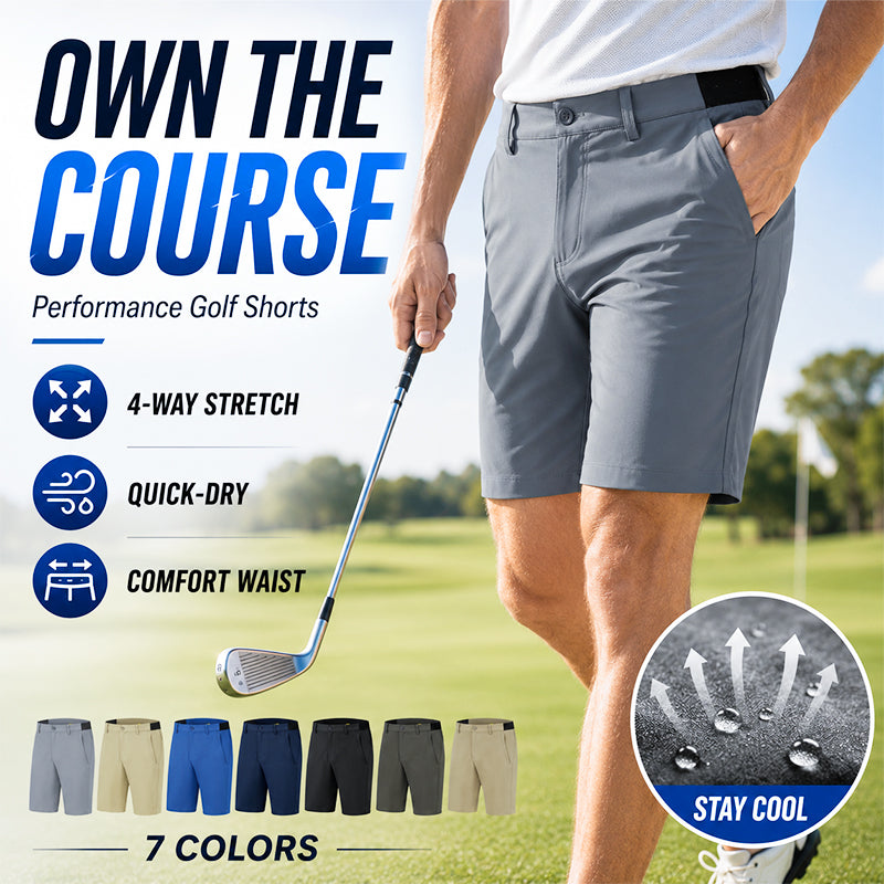 ⏳LAST DAY SALE 50% OFF !!📢Men's Stretch Quick Dry Casual Golf Shorts
