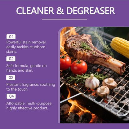 Grailzees™🔥🍖Fast-Acting Heavy-Duty Grill Degreaser Spray✨