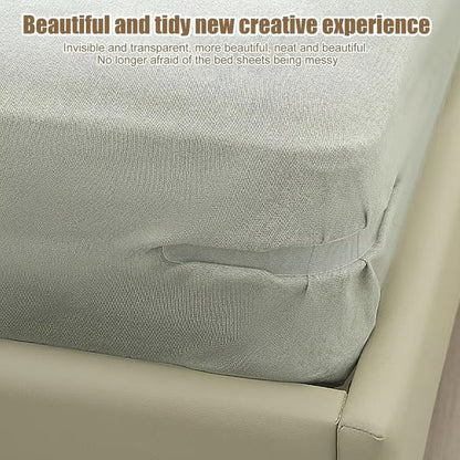 Grailzees™ Bed Sheet Holder Straps Non-Slip – Adjustable Mattress Sheet Fasteners for All Bed Sizes