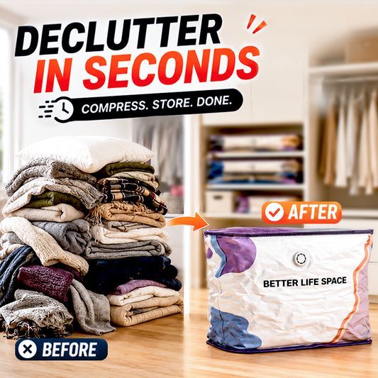 No‑Pump Vacuum Storage Bags （offer）