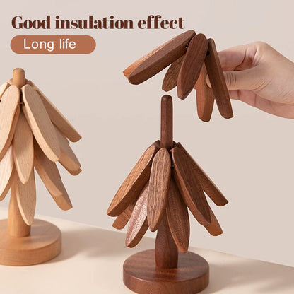 🥳2026 HOT SALE🥳🌲50K+ SOLD!✨ Wooden Tree Trivet – Beautiful Decor & Table Protection 🏡