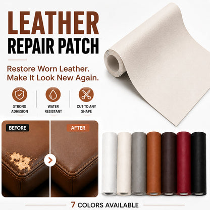 Grailzees™ Leather Repair Patch – Cover Scratches, Cracks & Peeling in Minutes