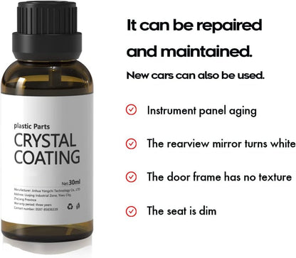 Crystal Shine Plastic Restorer Coating