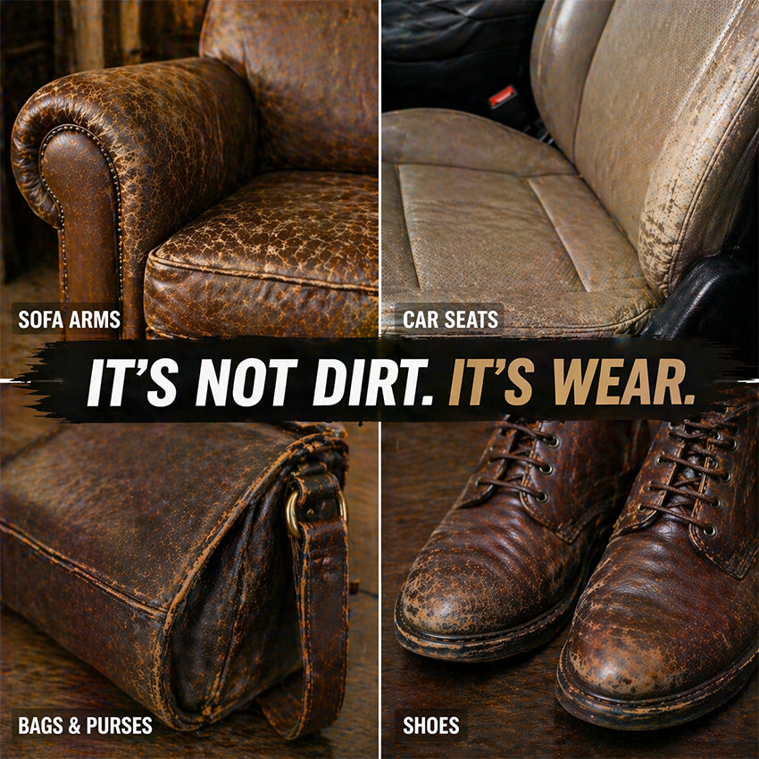 Grailzees™ Leather Repair & Restore Balm – Make Old Leather Look New Again