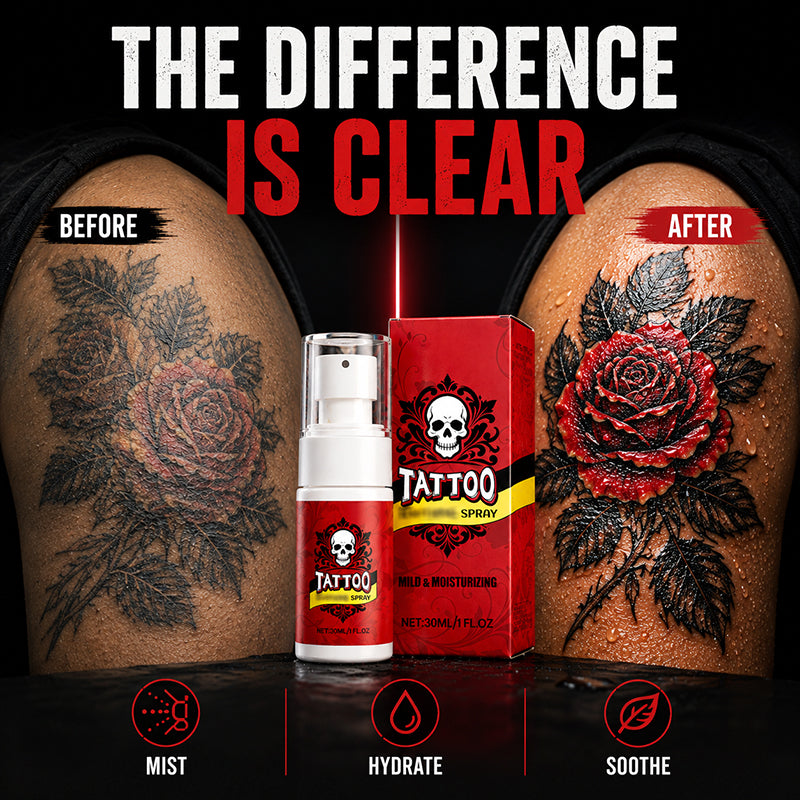 💥 50K+ sold!💉 Tattoo aftercare spray – ultra-fine mist, hydrates, revives ink vibrancy. 50% OFF! 🎨✨
