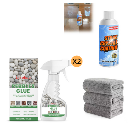 Grailzees™ 🌿Clear & Waterproof Rock Glue For Landscaping✨Transform Your Garden 💪🌿