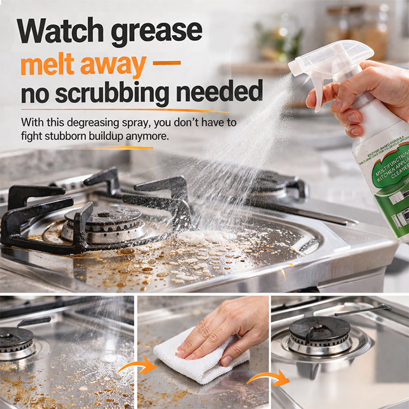 Grailzees™Multi-purpose enzyme foam cleaner, versatile – Kitchen & Home
