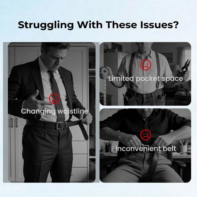 Grailzees™ No-Buckle Elastic Comfort Belt