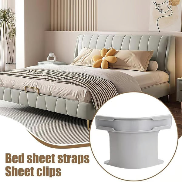 Grailzees™ Bed Sheet Holder Straps Non-Slip – Adjustable Mattress Sheet Fasteners for All Bed Sizes