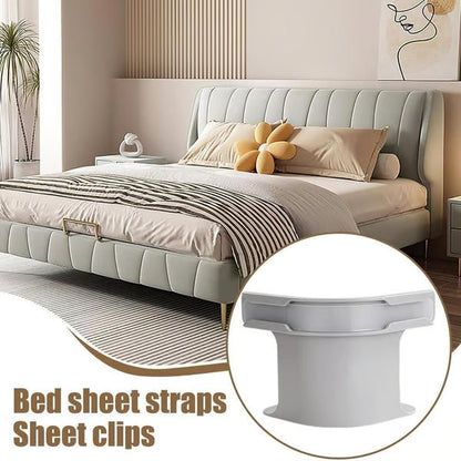 Grailzees™ Bed Sheet Holder Straps Non-Slip – Adjustable Mattress Sheet Fasteners for All Bed Sizes