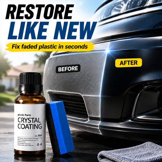 Crystal Shine Plastic Restorer Coating