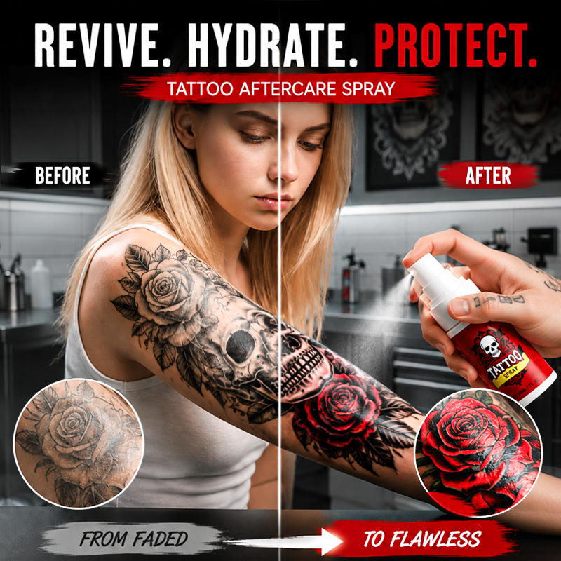 💥 50K+ sold!💉 Tattoo aftercare spray – ultra-fine mist, hydrates, revives ink vibrancy. 50% OFF! 🎨✨