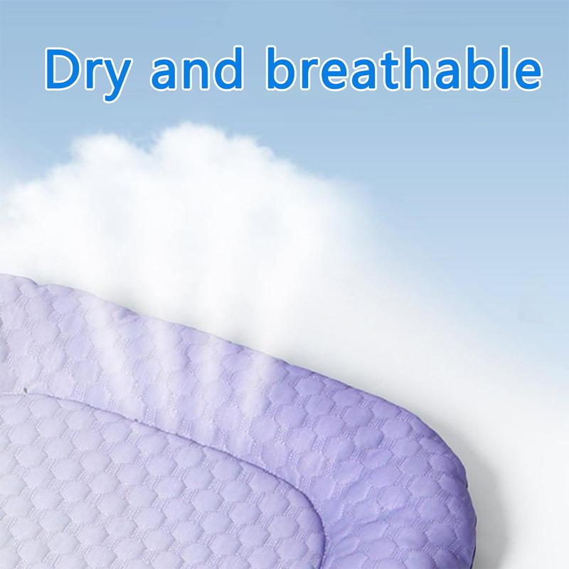 🥳2026 HOT SALE🥳!Pet Cooling Mat for Dogs & Cats 🐾  Naturally Cool Ice-Silk Pad • Breathable, Washable & Soft 🌿  For Floors, Sofas & Car Travel • Multiple Sizes • Gradient Colours ☀️🐶🐱