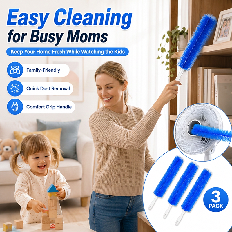 🧹Bendable Cleaning Brush✨ – Reusable Dust Remover for Hard-to-Reach Spaces