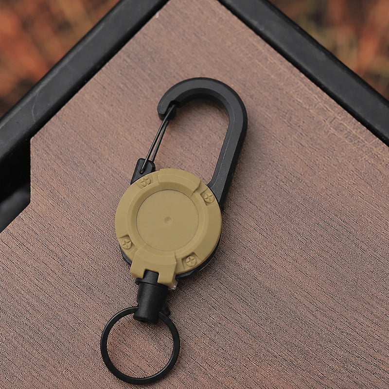 🏆Last Day Buy 1 Get 1 Free🎁3 In 1 New Multifunctional Retractable Pull Reel Carabiner Keychain