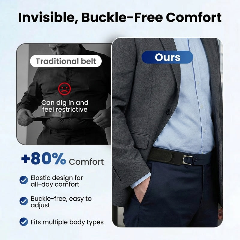 Grailzees™ No-Buckle Elastic Comfort Belt