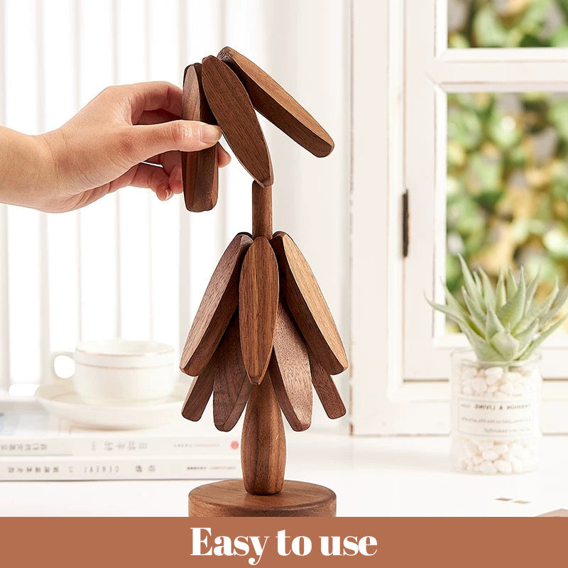 🥳2026 HOT SALE🥳🌲50K+ SOLD!✨ Wooden Tree Trivet – Beautiful Decor & Table Protection 🏡