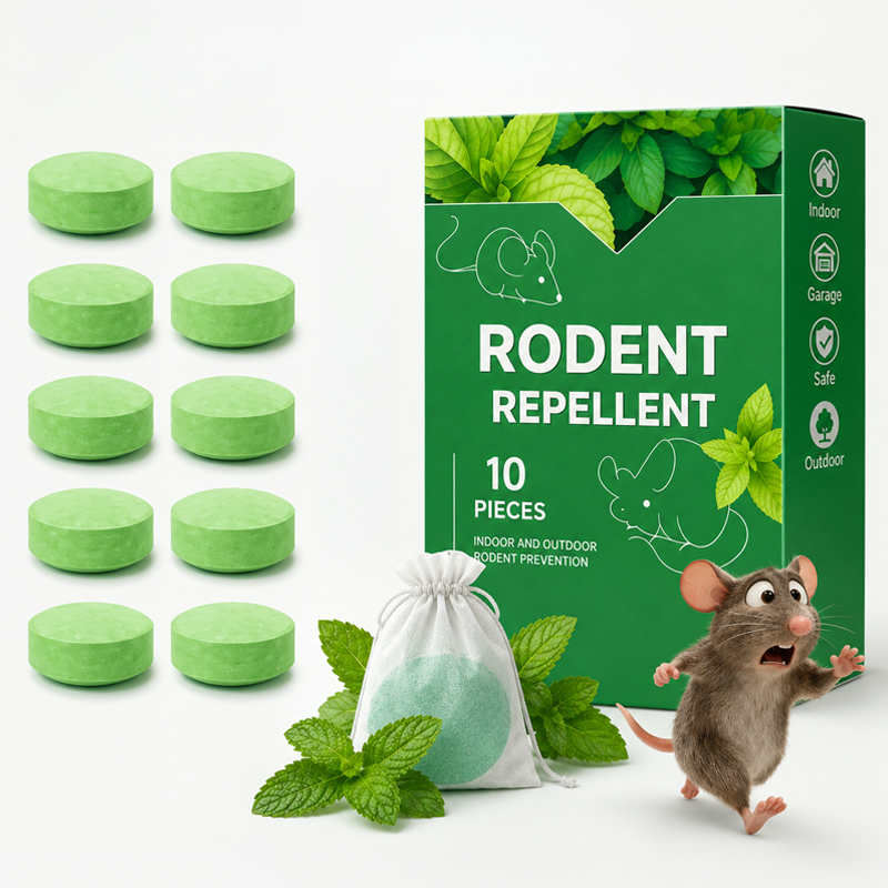 🥳2026 HOT SALE🥳  50% OFF!  🚫 Stop Mice Before They Move In  🌿Natural Peppermint Mouse Repellent