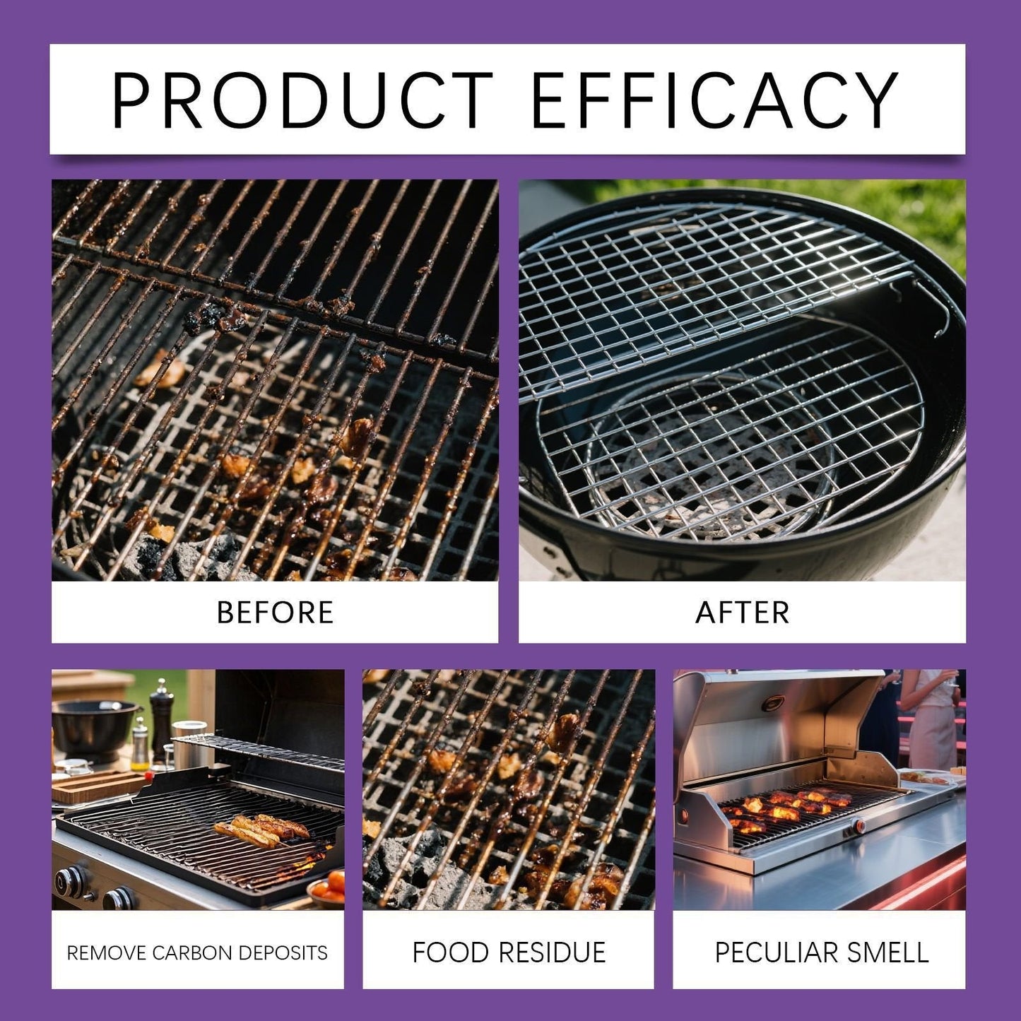 Grailzees™🔥🍖Fast-Acting Heavy-Duty Grill Degreaser Spray✨