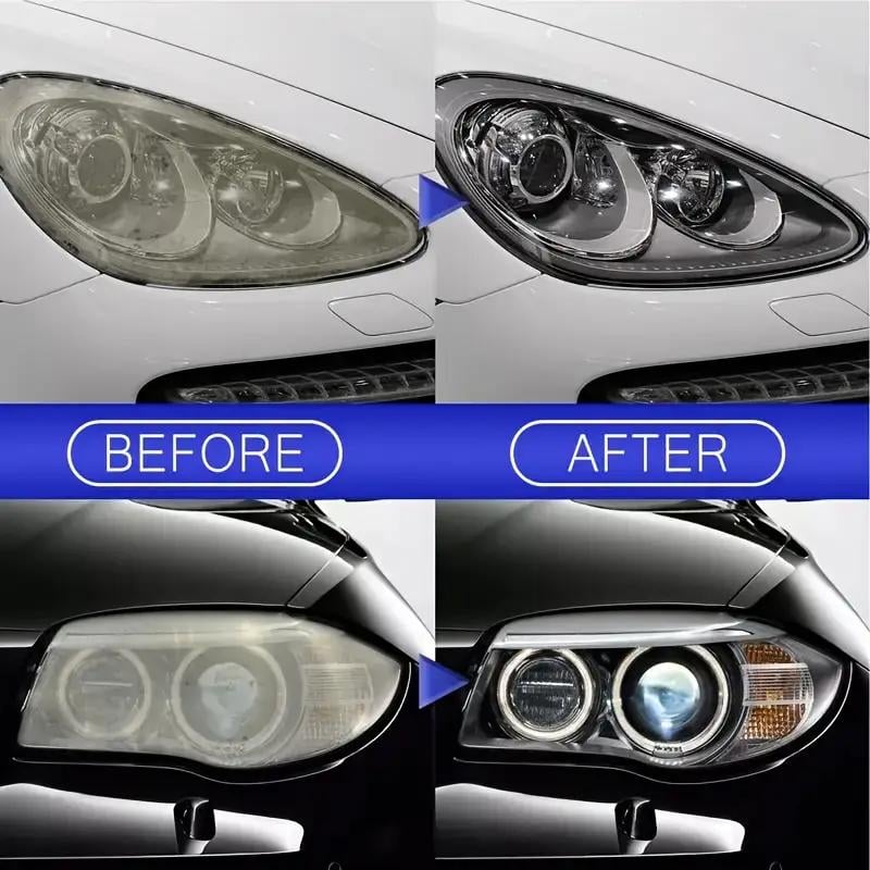 Grailzees™💥🚘Automotive Headlamp Restoration Fluid, blurring enhanced crystalline coating refurbisher