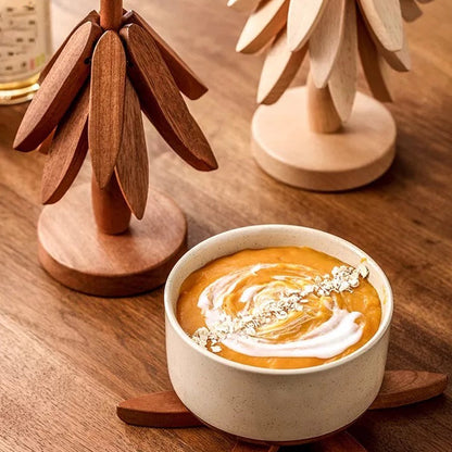 🥳2026 HOT SALE🥳🌲50K+ SOLD!✨ Wooden Tree Trivet – Beautiful Decor & Table Protection 🏡