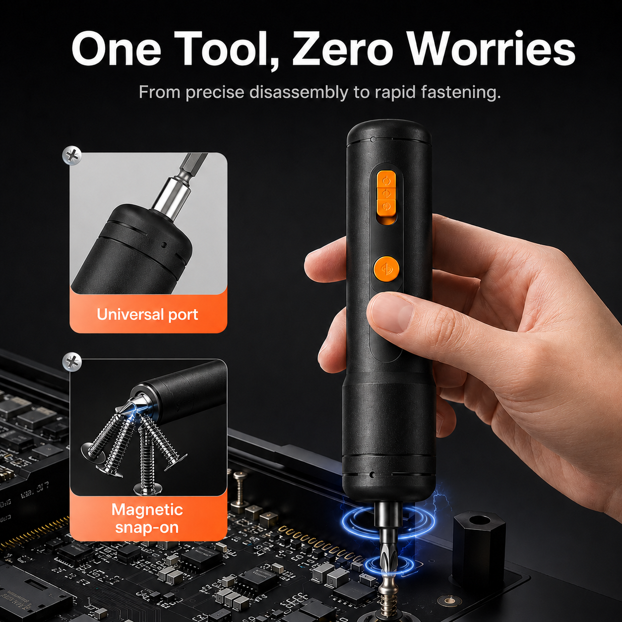 🔥Hot Sale 50% OFF🔩 2-in-1 Hybrid Electric Screwdriver