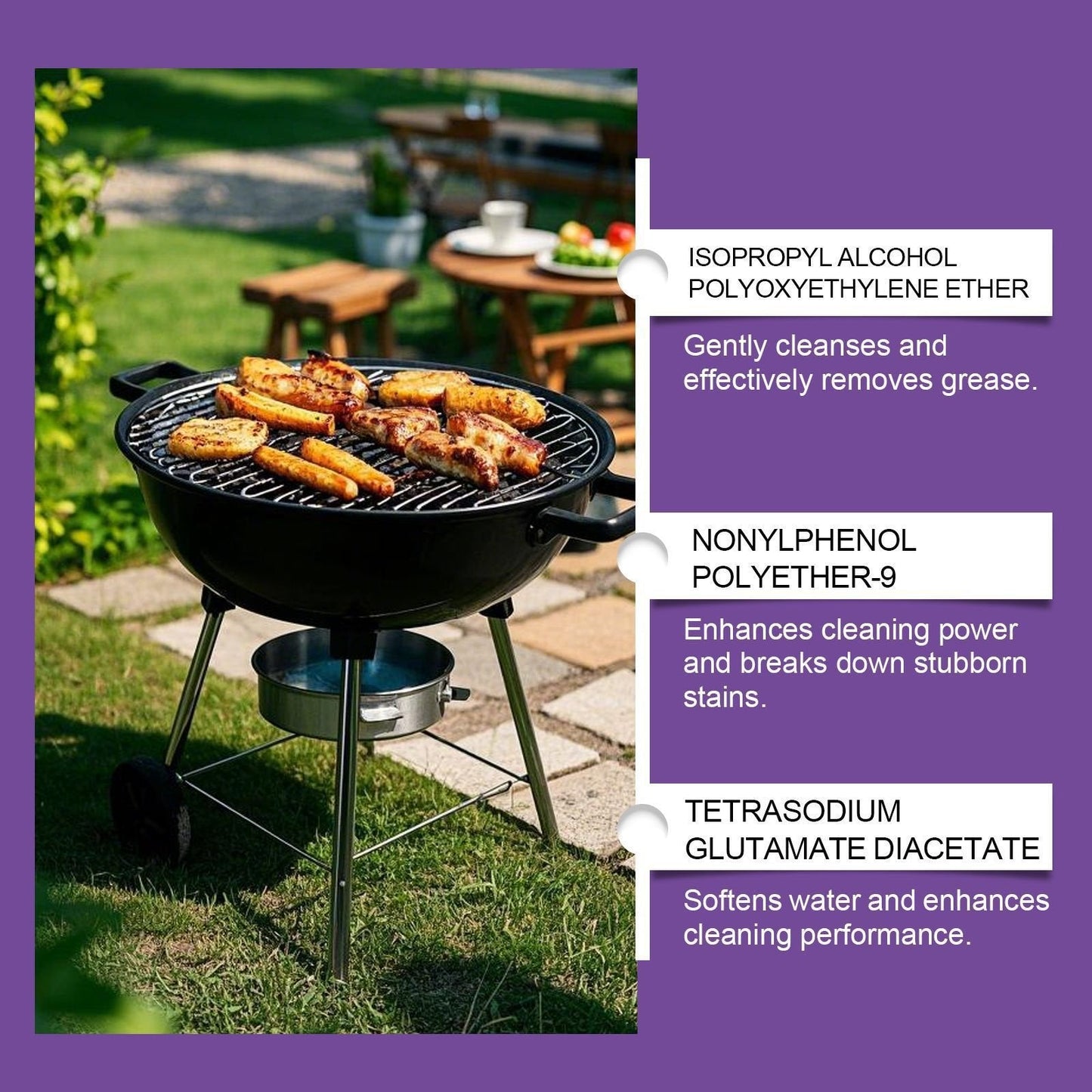 Grailzees™🔥🍖Fast-Acting Heavy-Duty Grill Degreaser Spray✨