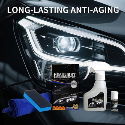 Grailzees™💥🚘Automotive Headlamp Restoration Fluid, blurring enhanced crystalline coating refurbisher