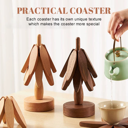 🥳2026 HOT SALE🥳🌲50K+ SOLD!✨ Wooden Tree Trivet – Beautiful Decor & Table Protection 🏡