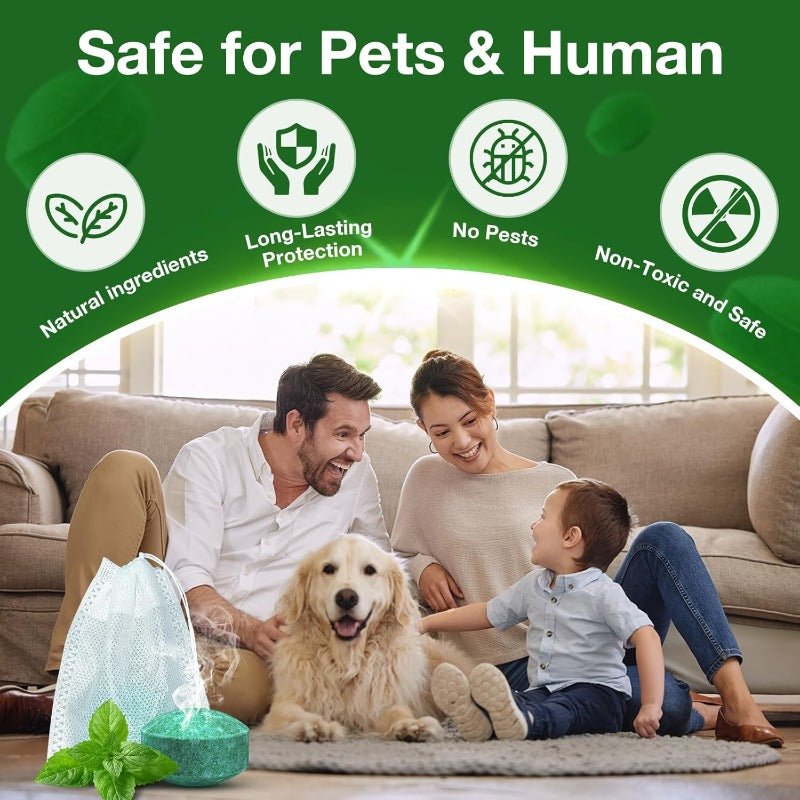 🥳2026 HOT SALE🥳  50% OFF!  🚫 Stop Mice Before They Move In  🌿Natural Peppermint Mouse Repellent