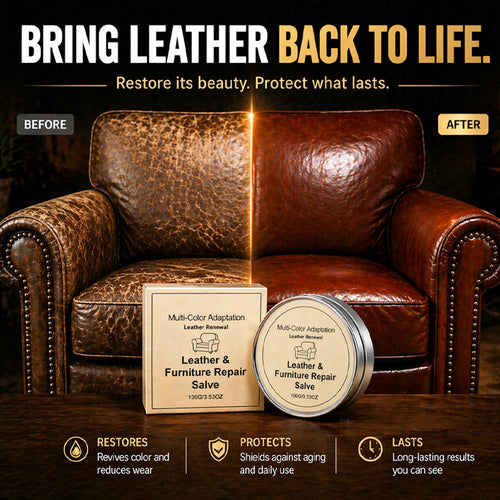 Grailzees™ Leather Repair & Restore Balm – Make Old Leather Look New Again