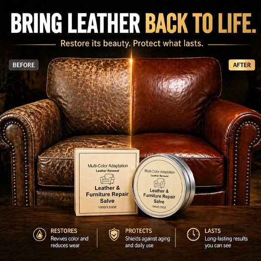 Grailzees™ Leather Repair & Restore Balm – Make Old Leather Look New Again