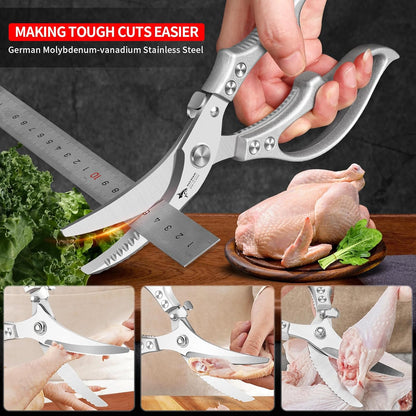 Grailzees™ Multifunctional Heavy-Duty Kitchen Shears