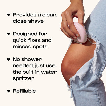 Travel Razors For Women - On-the-Go Mini Triple-Blade Razor