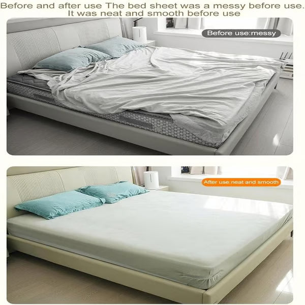 Grailzees™ Bed Sheet Holder Straps Non-Slip – Adjustable Mattress Sheet Fasteners for All Bed Sizes