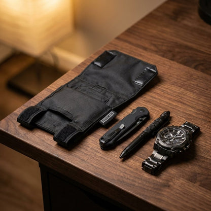 Grailzees™ Slim Belt Wallet —“Waist Shield” Tactical Waist Pack with Quick Access Wallet 🛡️💳