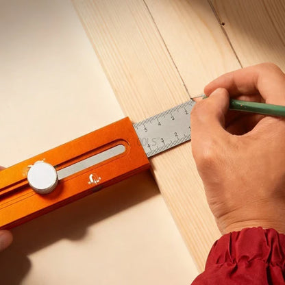 📏 3-in-1 Measuring, Marking & Level Tool🔥