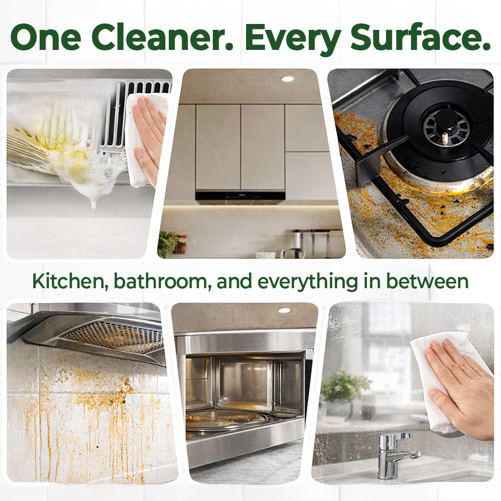 Grailzees™Multi-purpose enzyme foam cleaner, versatile – Kitchen & Home